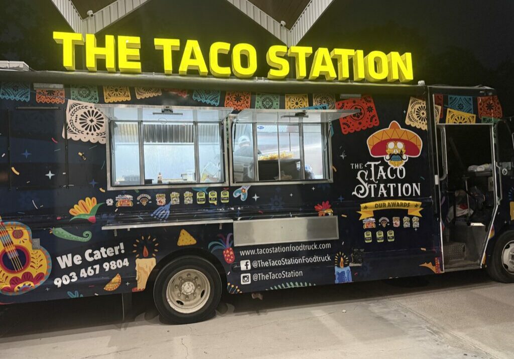 the taco station